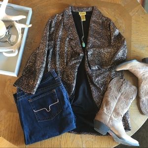 Sparkly wrangler blazer